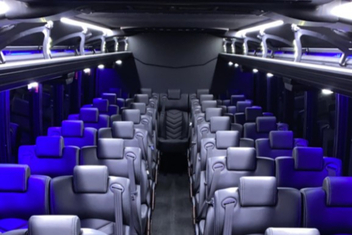 Las Cruces Charter Bus Interior