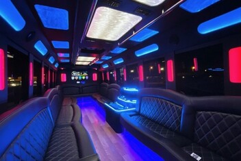 Las Cruces Limousine Bus Interior