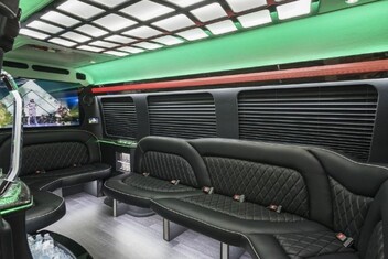 Las Cruces Sprinter Party Bus Interior
