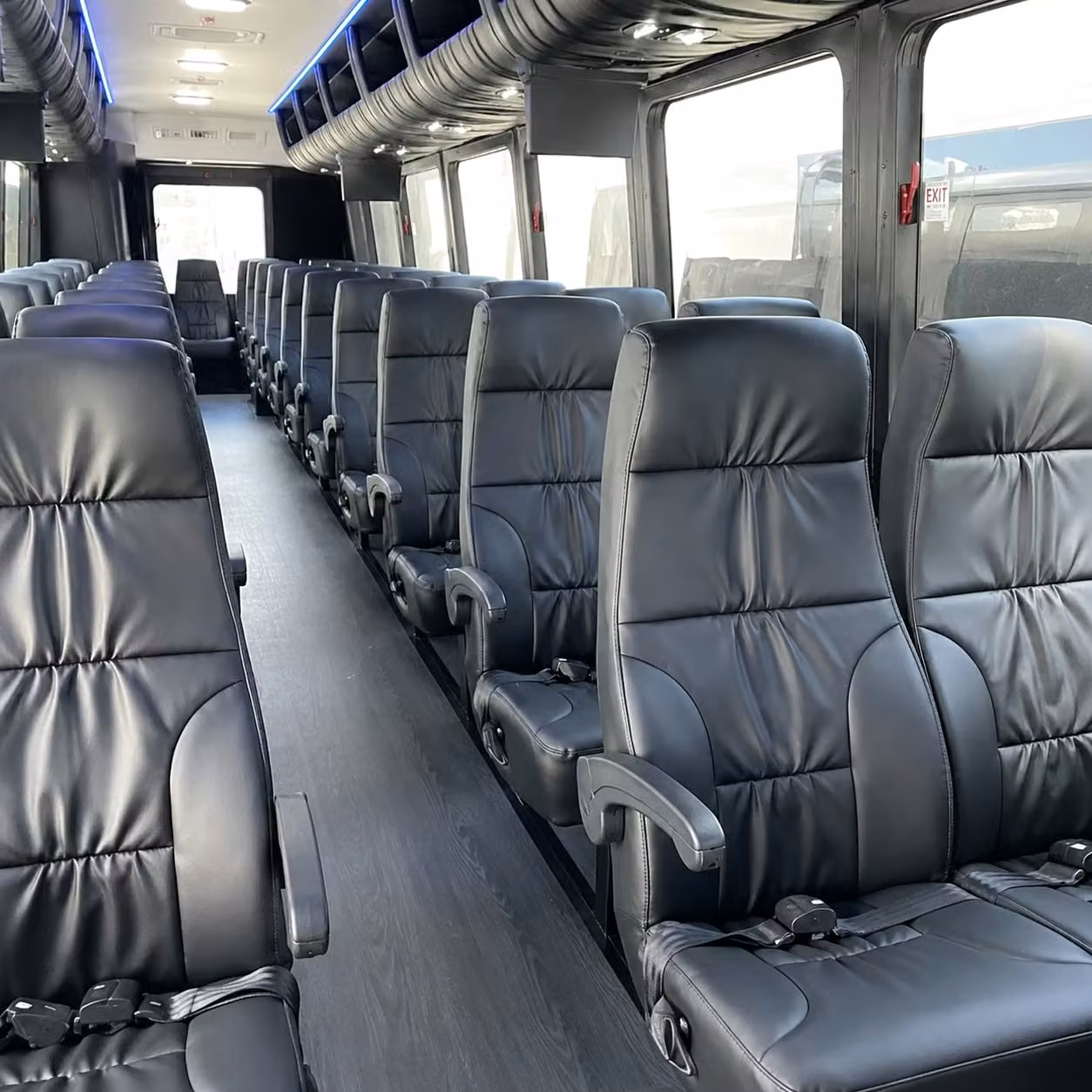 25 passenger minibus inside